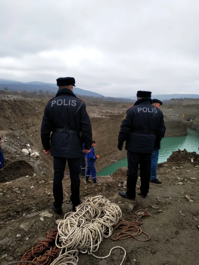 Qubada hadisə - Polislər səfərbər oldu (FOTO)
