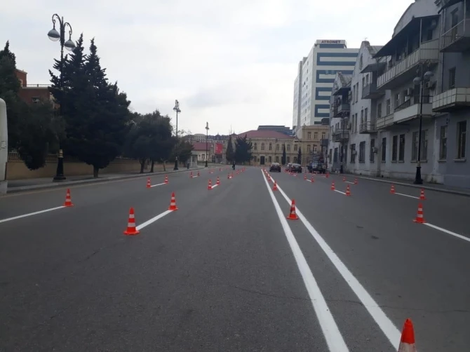 Bakının mərkəzi yollarında hərəkət məhdudlaşdırılacaq (FOTO)