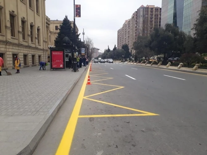 Сегодня в центре Баку будет ограничено автодвижение - ФОТО