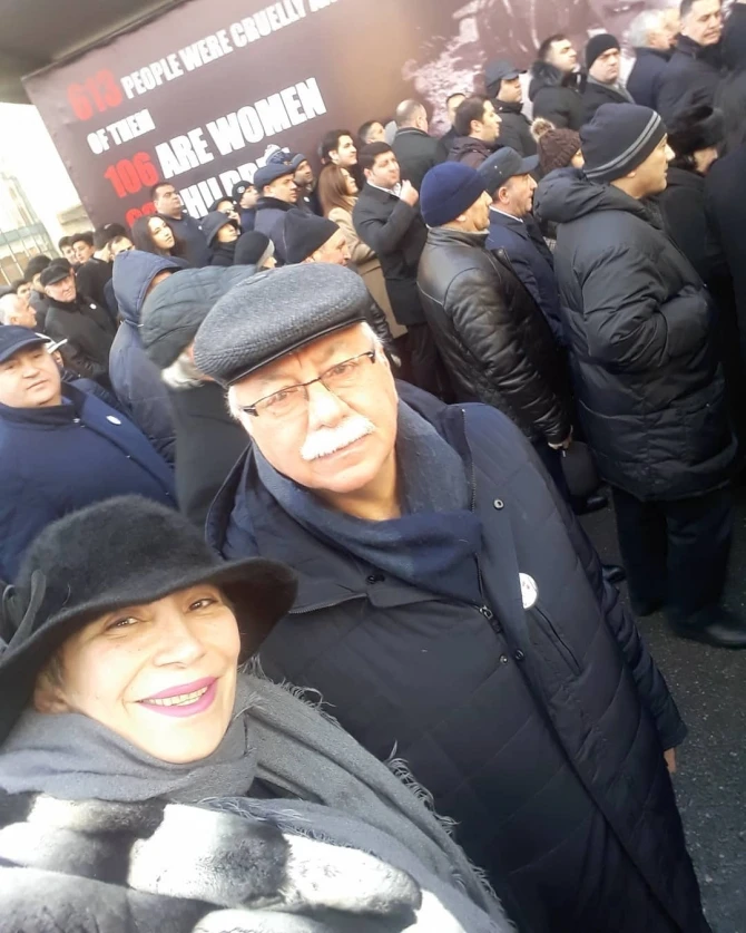 Əməkdar artistdən Xocalı qurbanlarının ruhuna HÖRMƏTSİZLİK - FOTO