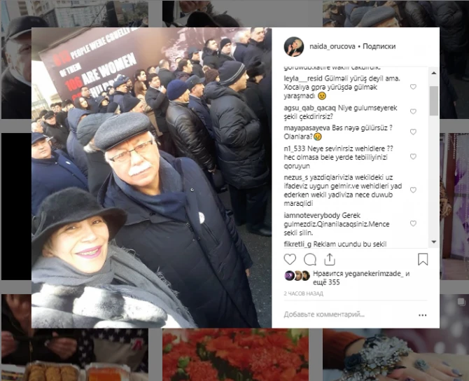 Əməkdar artistdən Xocalı qurbanlarının ruhuna HÖRMƏTSİZLİK - FOTO