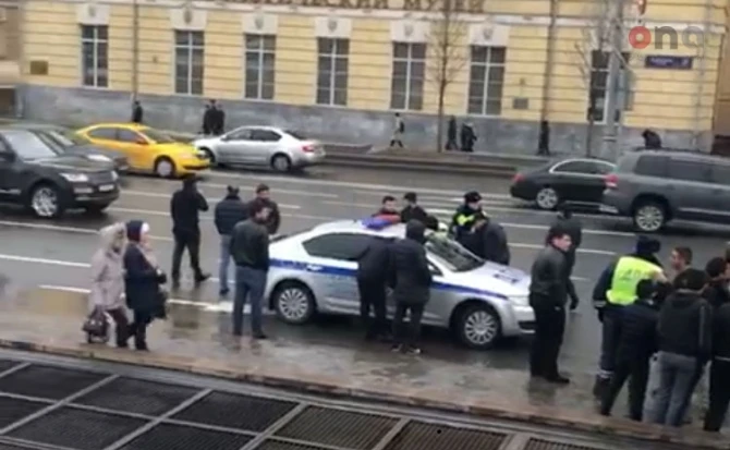 Moskvada Xocalı aksiyası ilə bağlı saxlanılan gənclər sərbəst buraxılıb - FOTO