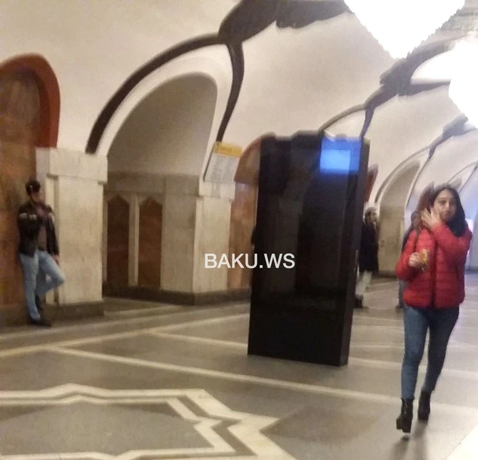 Bakı metrosunda qoyulan qara qutunun sirri açıldı – FOTO