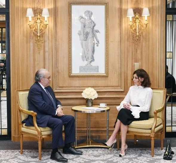 Мехрибан Алиева во Франции - ФОТО Мехрибан Алиева во Франции - ФОТО
