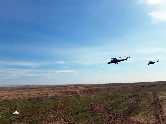 Азербайджан передислоцировал боевые авиасредства - ФОТО+ВИДЕО