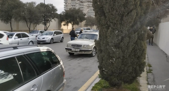 Elnur Məmmədli qəzaya düşdü - FOTO