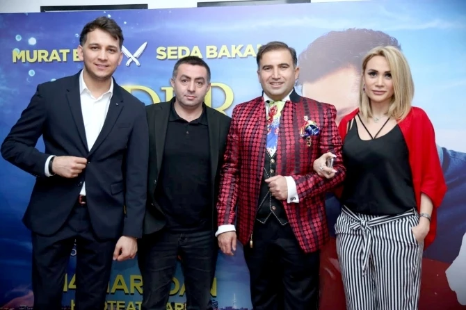 Мурат Боз и Седа Бакан в CinemaPlus - ФОТО+ВИДЕО