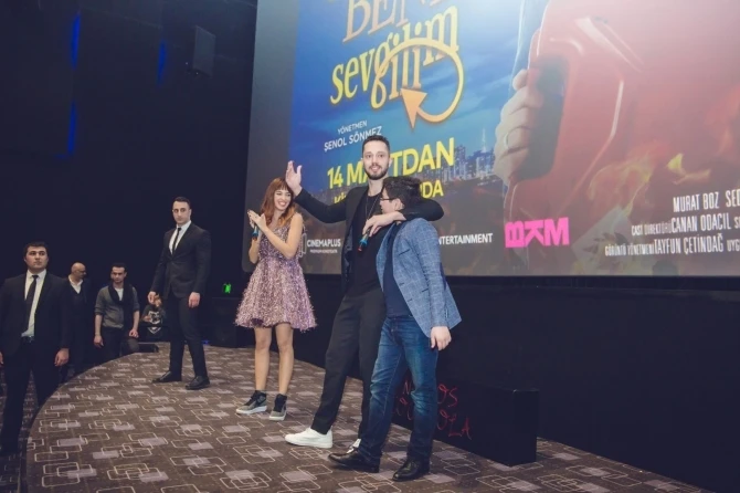 Мурат Боз и Седа Бакан в CinemaPlus - ФОТО+ВИДЕО