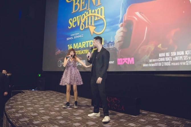 Мурат Боз и Седа Бакан в CinemaPlus - ФОТО+ВИДЕО