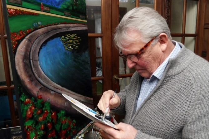 69-летний дедушка после инсульта обрёл суперсилу и стал одарённым художником - ФОТО