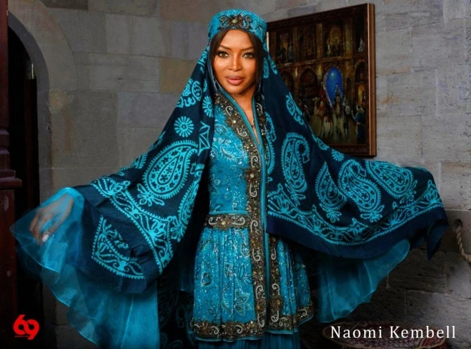 Cenifer Lopes, Şakira, Bred Pitt və digər dünya ulduzları Azərbaycanın milli geyimində - FOTO