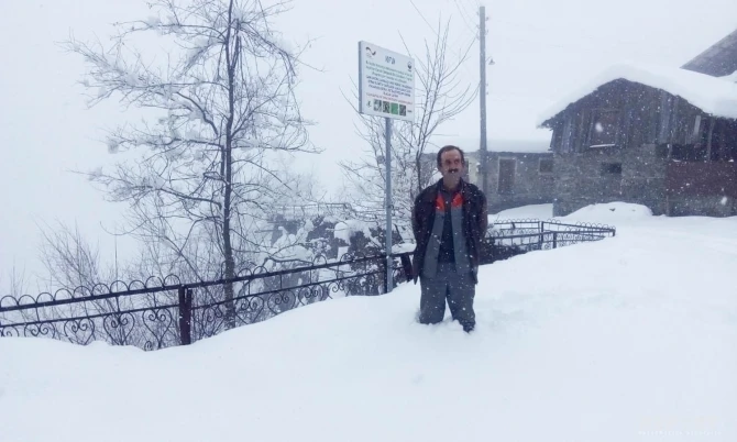 В Азербайджане выпало более полуметра снега - ФОТО