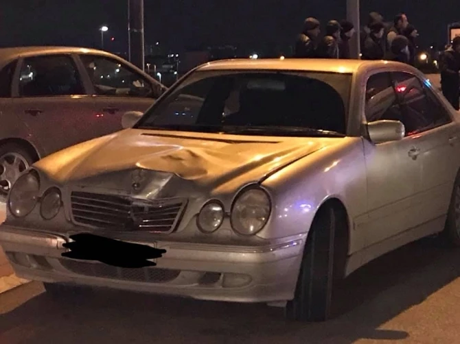 В Баку автомобиль насмерть сбил переходившего дорогу пешехода - ФОТО