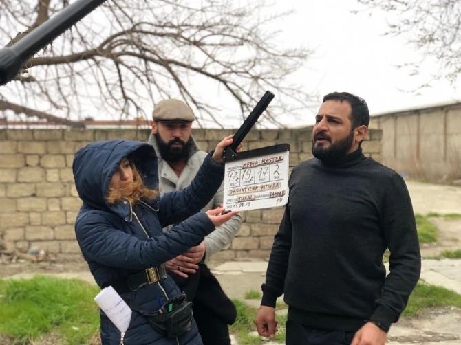 İTV-də yayımlanan serialda QALMAQAL - FOTO