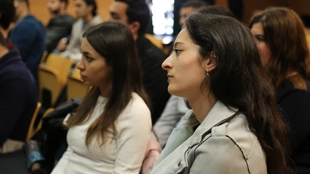 İtaliyada təhsil alan azərbaycanlı tələbələrlə görüş keçirildi - FOTO
