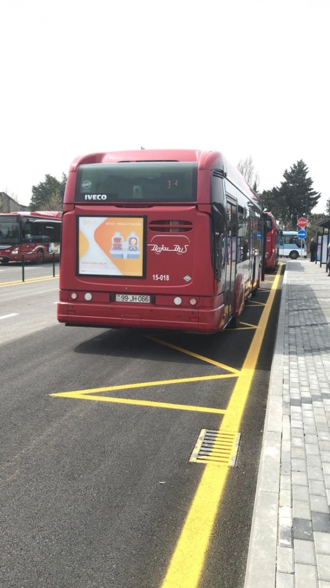 Bakıda 15 avtobusda dəyişiklik – FOTO
