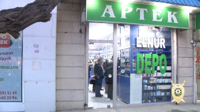 Bakıda aptek qarət edən dəstə üvzləri ifşa olundu – FOTO