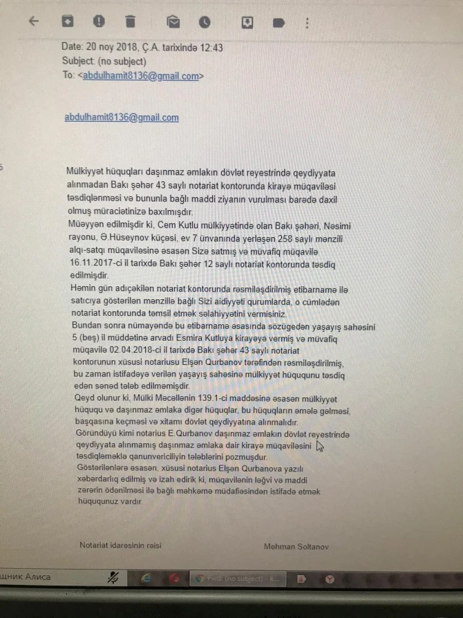 Bakıda dələduzluq
