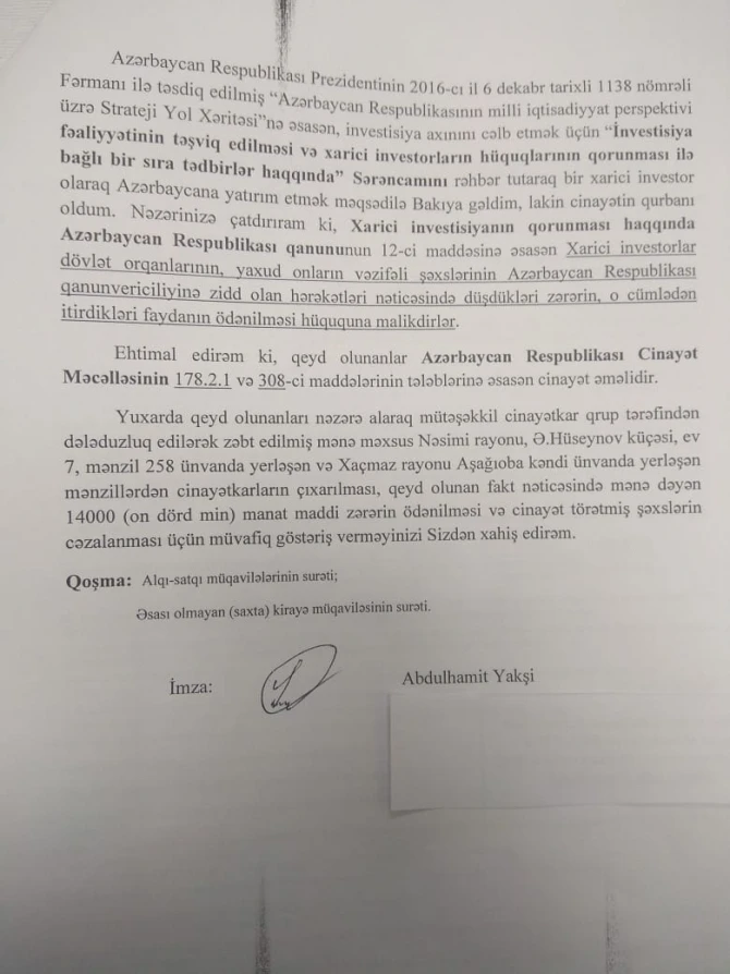Bakıda dələduzluq