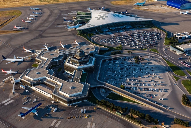 Heydər Əliyev Beynəlxalq Aeroportu final dövründə yüksək hazırlıq səviyyəsini təsdiqləmişdir - VİDEO