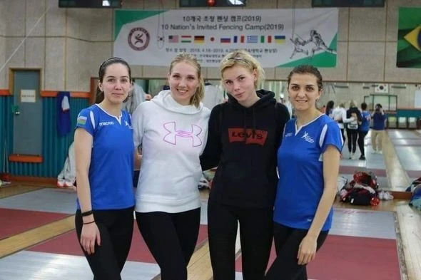 Азербайджанские фехтовальщики готовятся к чемпионату Европы - ФОТО