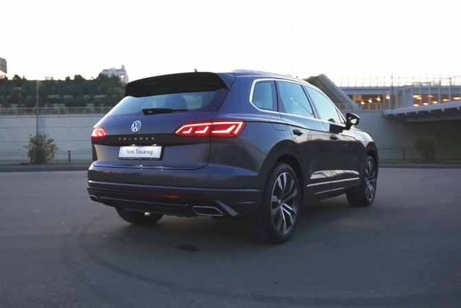 Bakıya gətirilən Volkswagen-in yeni modeli ajiotaj yaradıb - FOTO