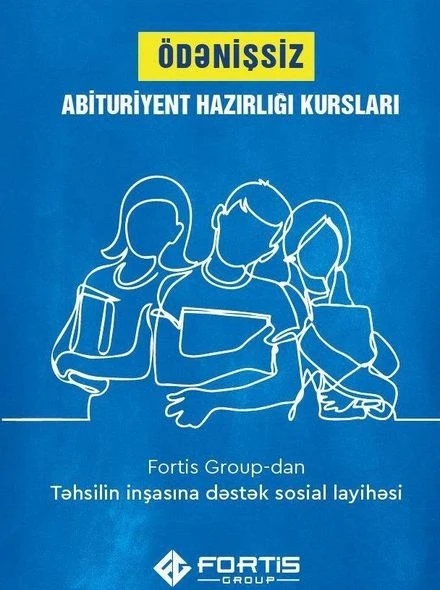 “FORTİS ACADEMY” ödənişsiz abituriyent hazırlığı təklif edir