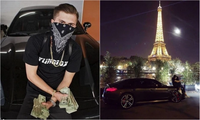 Блогера, который хвастался пачками денег и шикарными авто, посадили на 17,5 лет - ВИДЕО