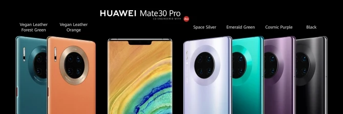 HUAWEI представила смартфоны серии Mate 30 - ФОТО