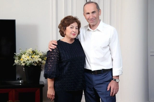 Putin Koçaryanın arvadı ilə görüşüb