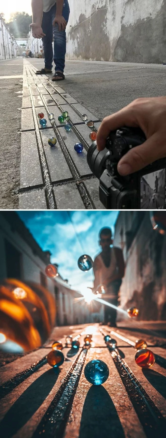 Möhtəşəm şəkillər belə hazırlanır - FOTO