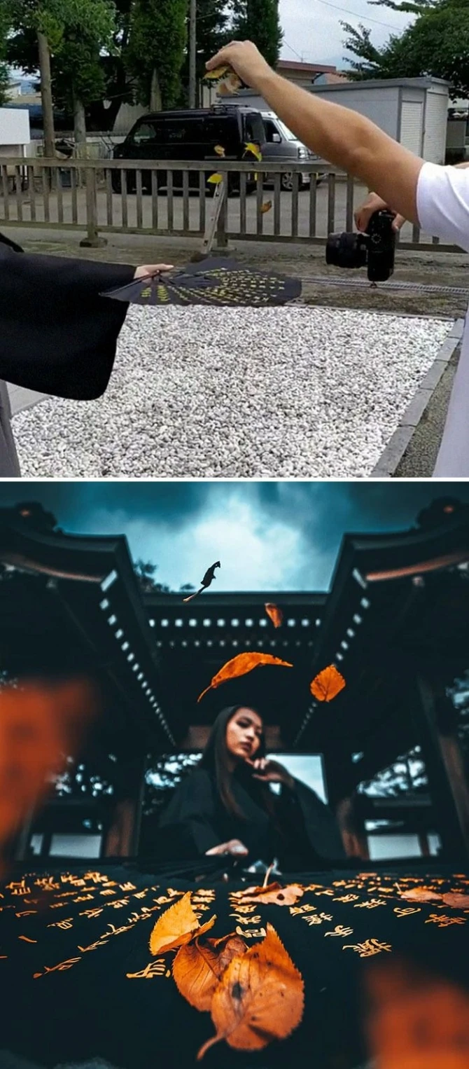 Möhtəşəm şəkillər belə hazırlanır - FOTO