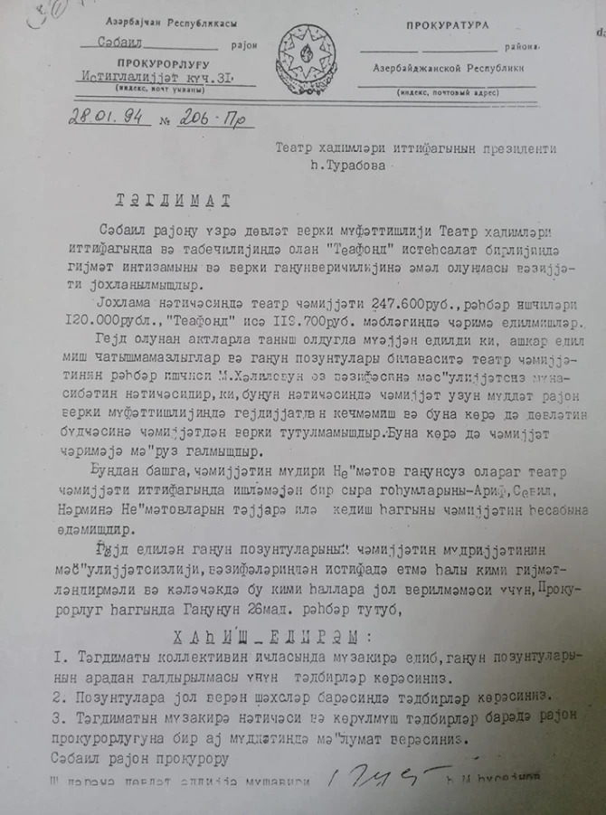 Azərpaşa Nemətov haqqında 25 illik ŞOK SƏNƏD üzə çıxdı —  FOTO