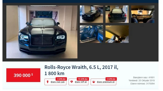 ТОП-10 самых дорогих автомобилей, продаваемых в Азербайджане - ФОТО