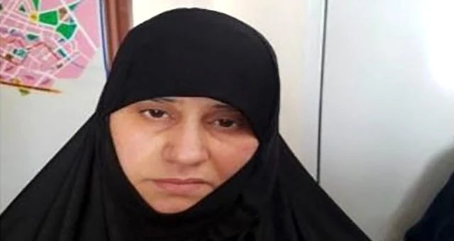 Bağdadinin saxlanılan arvadının görüntüsü yayıldı - FOTO