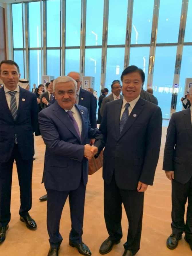 Президент SOCAR провел в Абу-Даби встречи с главами ведущих мировых компаний - ФОТО 