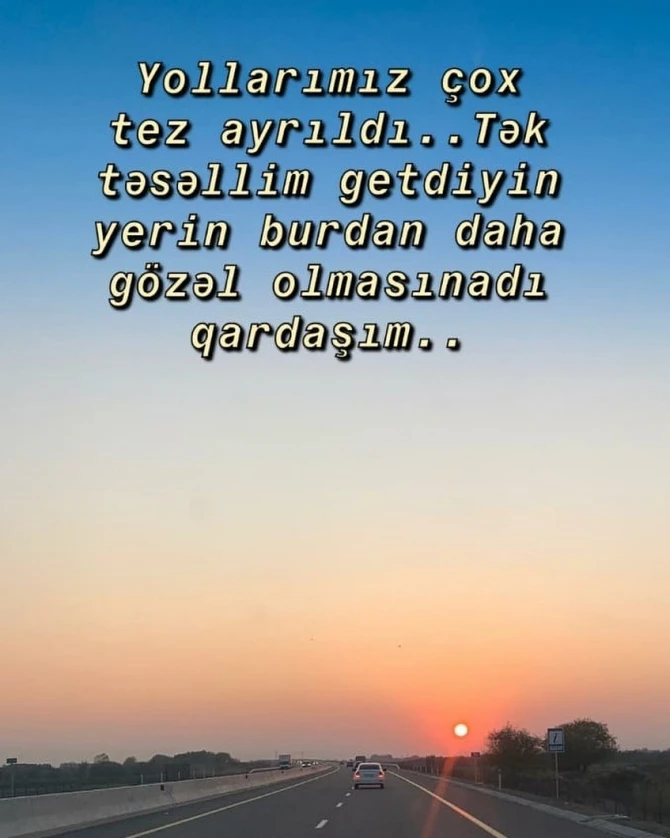 Qardaşını itirən Vəfa: 
