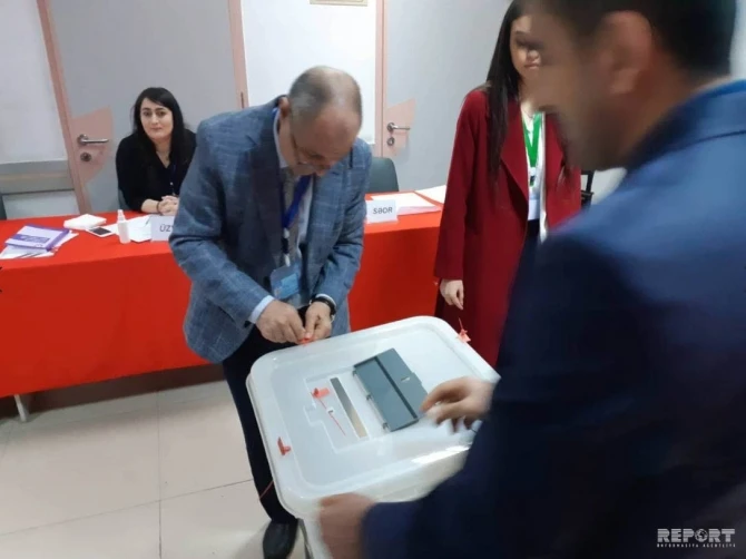 AŞPA nümayəndə heyəti seçkiləri müşahidəyə başlayıb – FOTO