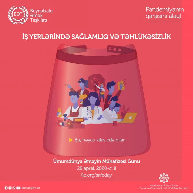 Epidemiya zamanı işçilərin yoluxma riskindən qorunmaq üçün tövsiyələr