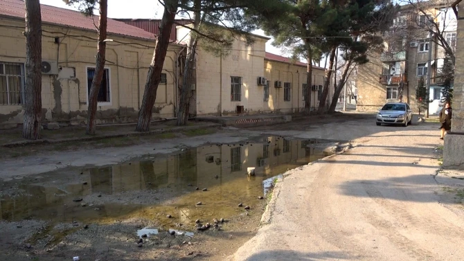 Sumqayıtda yolların təmirinə başlanıldı - FOTO