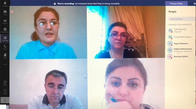 Bakıda müəllimlərlə onlayn müsahibələrə start verilib