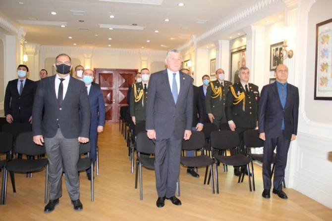 Tbilisidə Heydər Əliyevin xatirəsi anılıb - FOTO