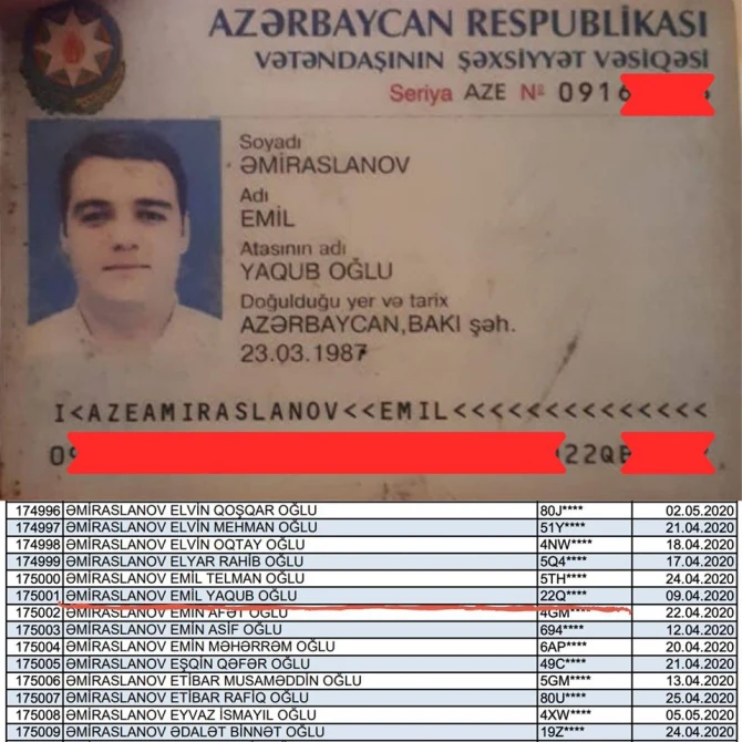 Britaniyada yaşayan şəxsə 190 manat verilməsinə - AYDINLIQ GƏTİRİLDİ - FOTO