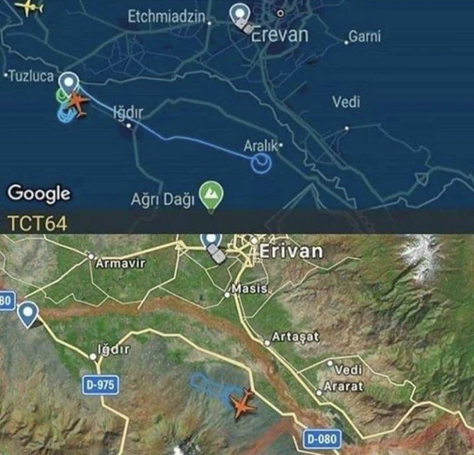 Türkiyə Ermənistanla sərhəddə silahlı PUA-ları havaya qaldırdı - FOTO