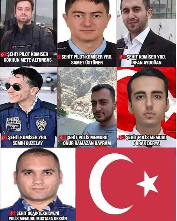 Türkiyə bir gündə 9 şəhid verdi - FOTO