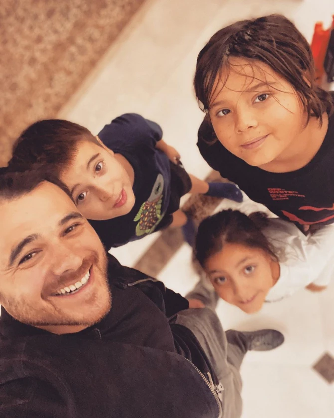 Emin Ağalarov övladları ilə istirahətdə - VİDEO