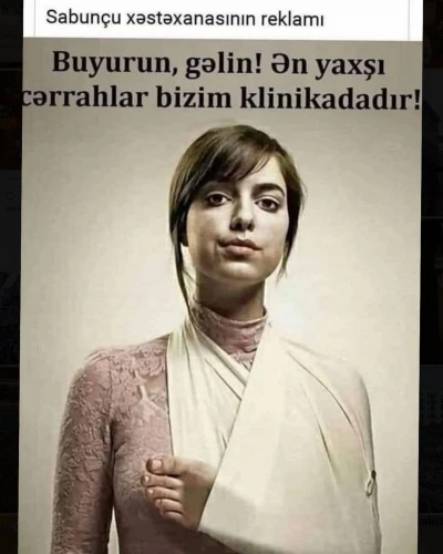 Azərbaycanlı ulduz Sabunçu xəstəxanasını biabır etdi