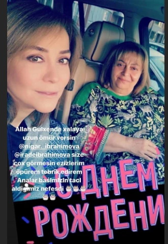 İradə İbrahimovanın heç yerdə görmədiyiniz anası - FOTO