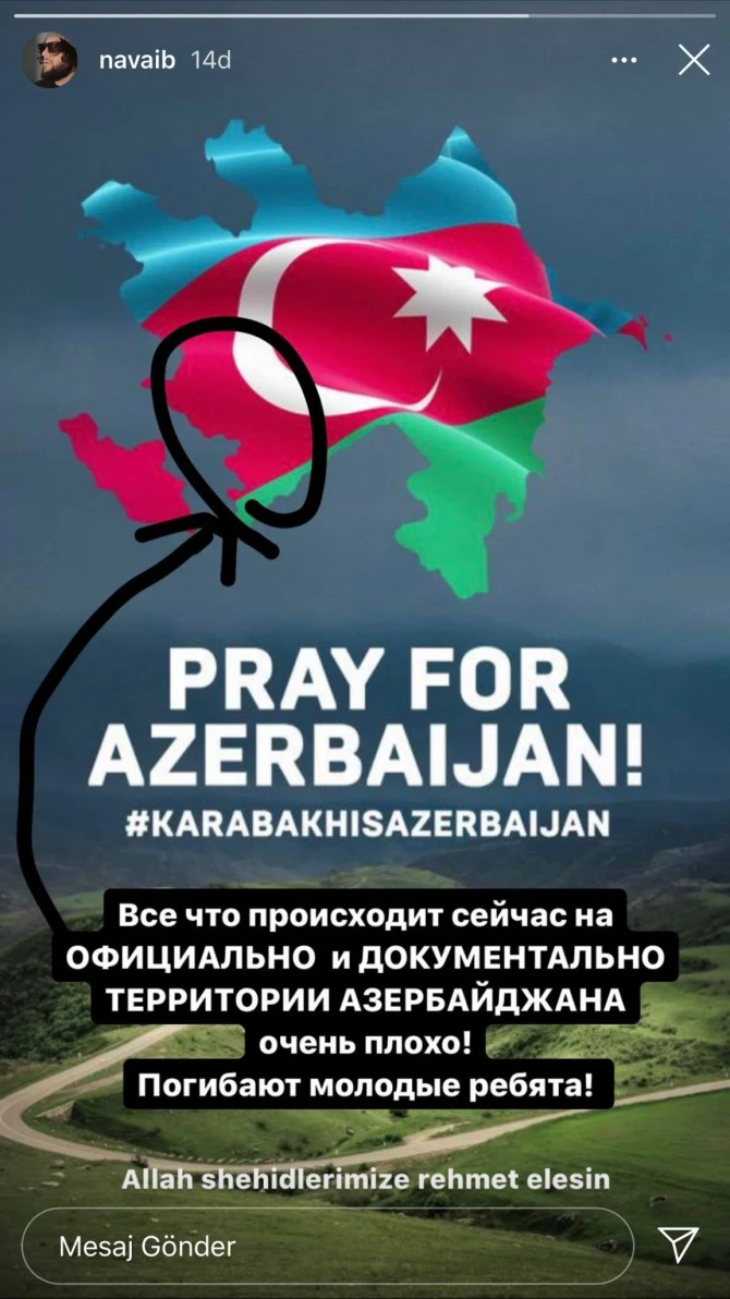 “Azərbaycan üçün dua edin” - Rusiyada yaşayan azərbaycanlı məşhur