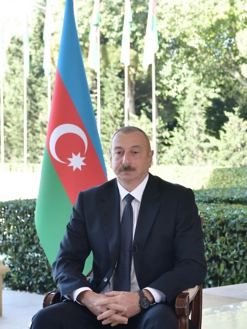 Azərbaycan Prezidenti İlham Əliyev CNN-Türk televiziyasına müsahibə verib